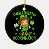 Bende Coördinator Grappige Leraar St. Patrick Keramisch Ornament (Voorkant)