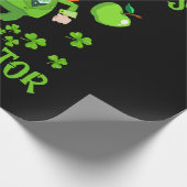 Bende Coördinator Grappige Leraar St Patrick's Cadeaupapier (Hoek)