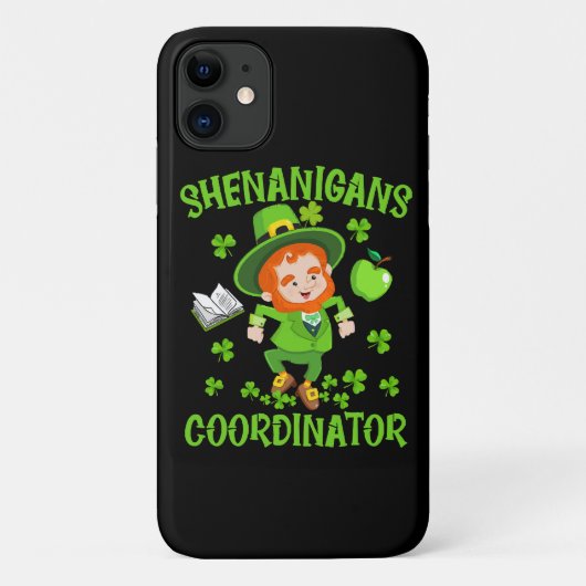 Bende Coördinator Grappige Leraar St Patrick's Case-Mate iPhone Case (Achterkant)
