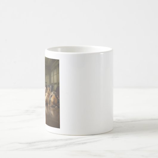 Bende is hier allemaal Guinee Pig Coffee Mok (Center)