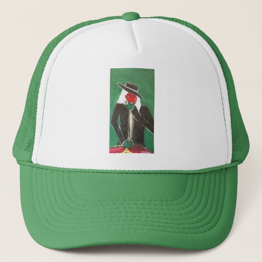 Bende uit elkaar trucker pet (Voorkant)
