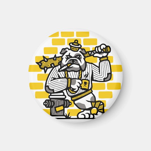 Bende van Bulldog Magneet (Voorkant)