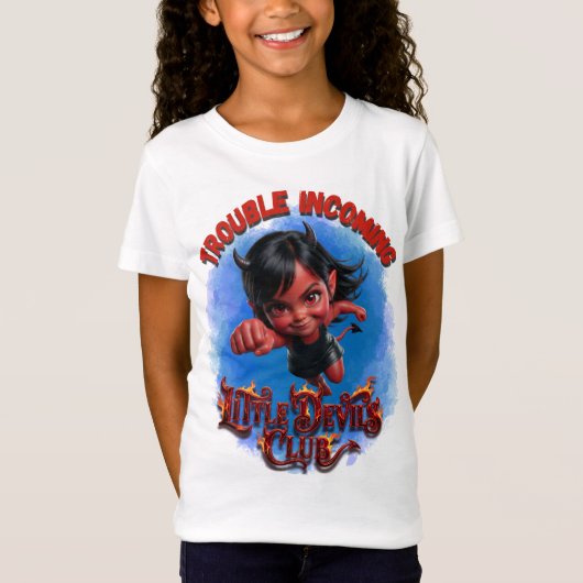 Bende van Kleine Duivels Komt Aankomen T-shirt (Voorkant)
