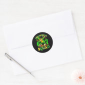 Bende Van Streken Ronde Sticker (Envelop)