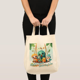 Bende van Untie, Verenigd door Liefde Tote Bag