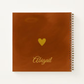 "Bendecida and Unbothered" Custom Journal  Notitieboek (Achterkant)