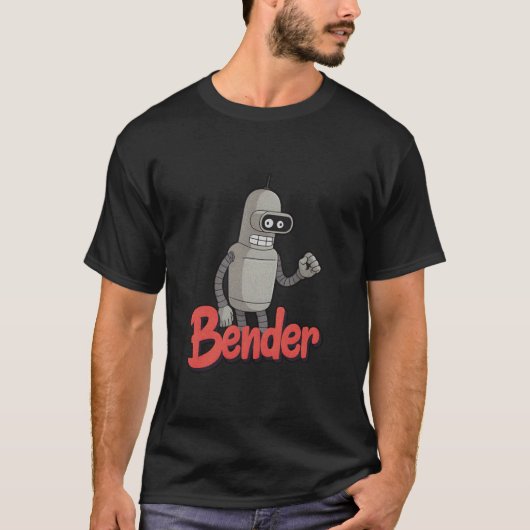Bender Futurama T-shirt (Voorkant)