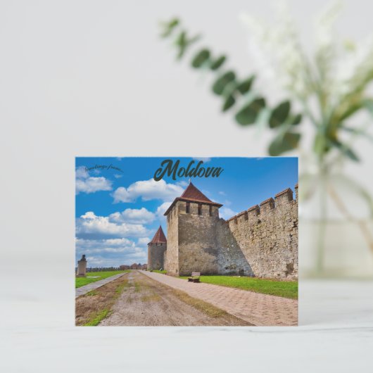 Bendery Fortress in Moldavië Briefkaart (Staand voorkant)