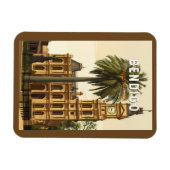 Bendigo Australia Travel Art Vintage Magneet (Horizontaal)