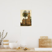 Bendigo Australië Reis Kunst Vintage Poster (Keuken)