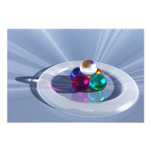 Bending Light Photo Print Foto Afdruk (Voorkant)