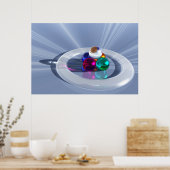 Bending Light Print (Keuken)