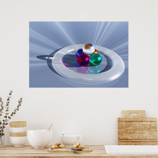 Bending Light Print (Keuken)