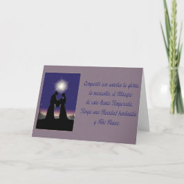 Bendita Navidad Feestdagen Kaart