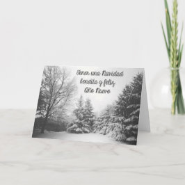 Bendita Navidad Feestdagen Kaart