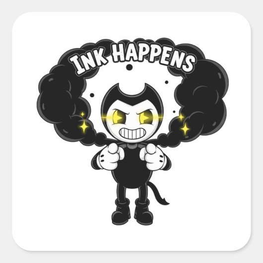Bendy and the Ink Machine Sticker | Bendy Karakter (Voorkant)