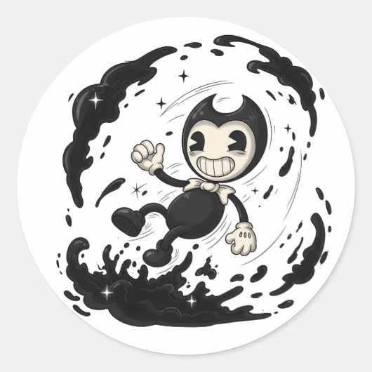 Bendy Sticker | Bendy and the Ink Machine Vinyl Ch (Voorkant)