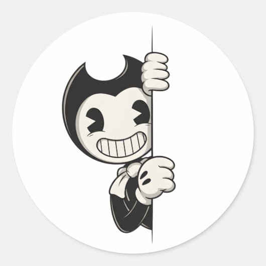 Bendy Sticker | Bendy en de Inktmachine Vinyl Ch (Voorkant)