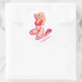 BendyBarbie Cartoon Stickers (Tas)