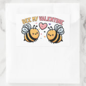Bene Mijn Valentijn Rechthoekige Sticker (Tas)