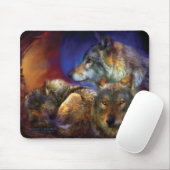 Beneath A Blue Moon Mousepad Muismat (Met muis)