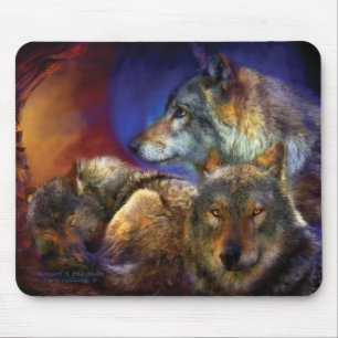 Beneath A Blue Moon Mousepad Muismat
