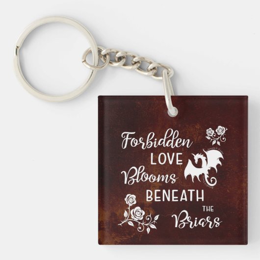 Beneath the Briars Brenda K Davies Sleutelhanger (Voorkant)