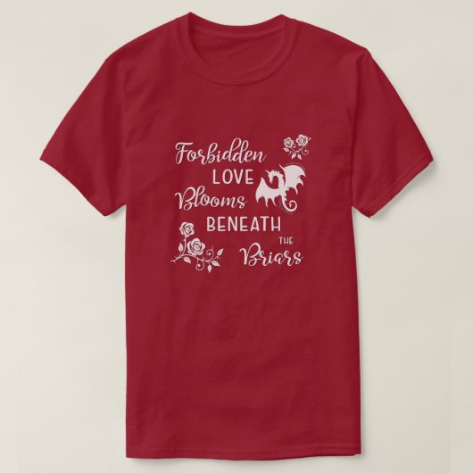 Beneath the Briars by Brenda K Davies T-shirt (Design voorkant)