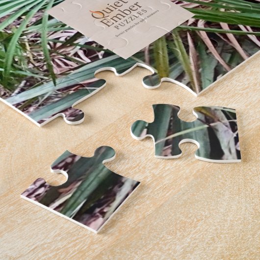 Beneath The Fronds - Quiet Ember Puzzles Legpuzzel (Zijkant)