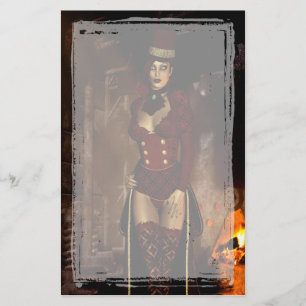 Beneath the Lair Gothic Steampunk Stationery Briefpapier