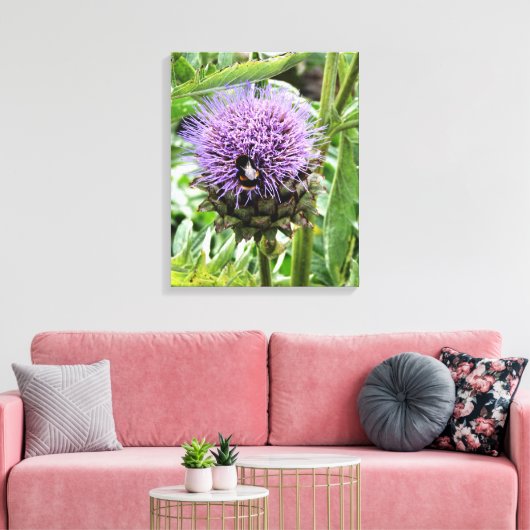 BENEDEN CANVAS AFDRUK (Insitu (Woonkamer))