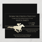 Beneden de Uitnodiging van de Partij van de Ras va (Voorkant / Achterkant)