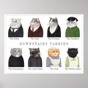 BENEDEN KATTEN Poster