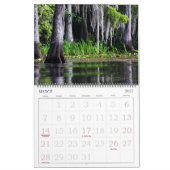 Beneden op de Bayou 2024 Kalender (Mar 2027)