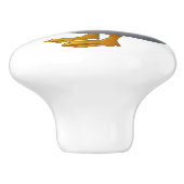 Beneden op de Boerderijen keramische ladeknoppen Keramische Knop (Zijkant)