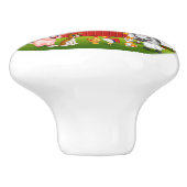 Beneden op de Boerderijen keramische ladeknoppen Keramische Knop (Zijkant)