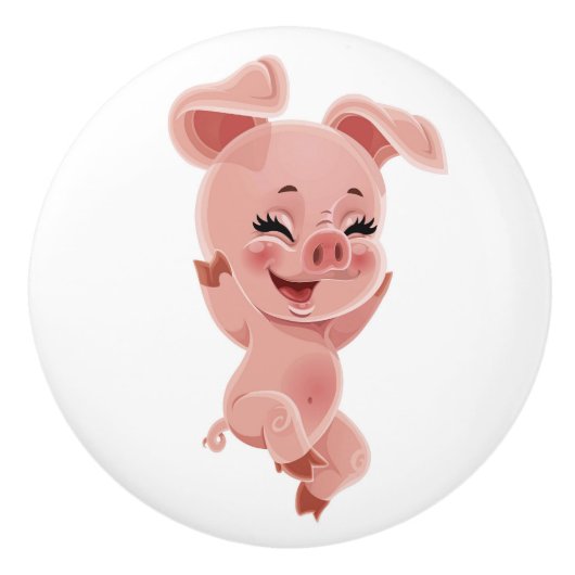 Beneden op de Boerderijen keramische ladeknoppen Keramische Knop (Voorkant)