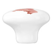 Beneden op de Boerderijen keramische ladeknoppen Keramische Knop (Zijkant)