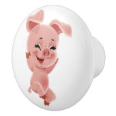 Beneden op de Boerderijen keramische ladeknoppen Keramische Knop (Rechts)