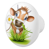 Beneden op de Boerderijen keramische ladeknoppen Keramische Knop (Rechts)