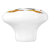 Beneden op de Boerderijen keramische ladeknoppen Knop (Zijkant)