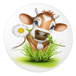 Beneden op de Boerderijen keramische ladeknoppen Knop