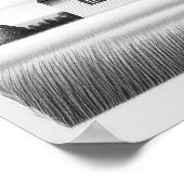 Beneden op het Boerderij - UFO Art Print (Hoek)