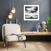 Beneden op het Boerderij - UFO Art Print