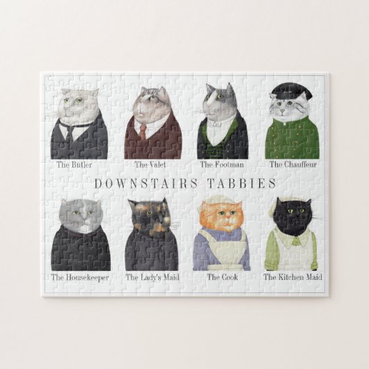 BENEDEN TABBIES 11x14 Puzzel (Horizontaal)