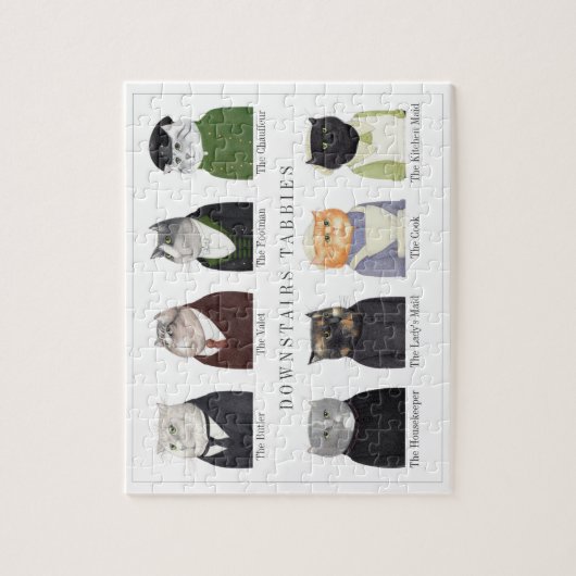 BENEDEN TABBIES 8x10 Puzzel Legpuzzel (Verticaal)