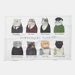 BENEDEN TABBY'S Keukenhanddoek