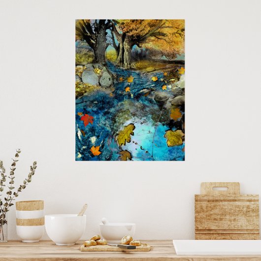 Benedenstroom, poster (Keuken)