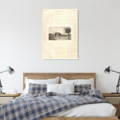 Benedict and Burnham Manufacturing Company Canvas Afdruk (Insitu (Slaapkamer))