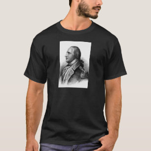 Benedict Arnold Engraving door H.B. Hall T-shirt